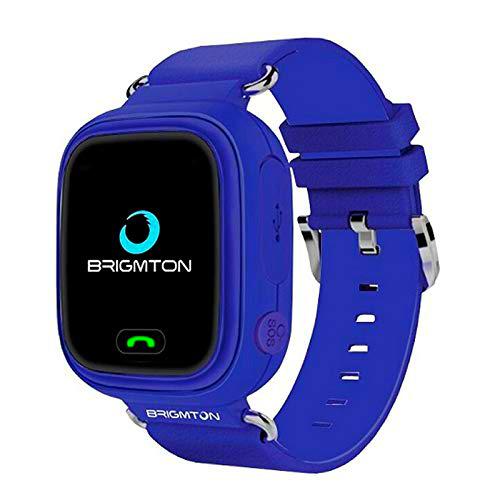 Brigmton BWATCH-Kids SmartWatch GPS, Morado