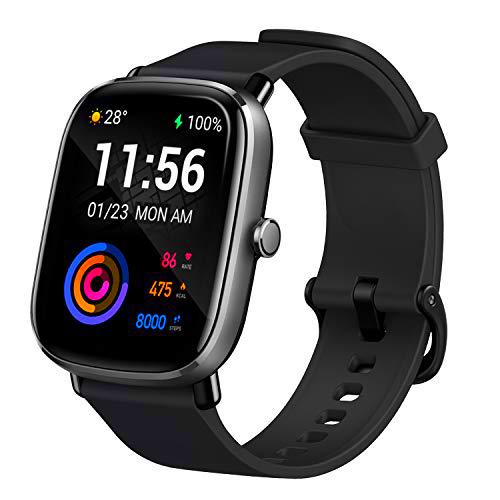 Amazfit GTS 2 Mini Reloj Inteligente Smartwatch Fitness Duración de Batería de 14 días más de 70 Modos Deportivos Medición del Nivel de SpO2 Monitorización de Frecuencia Cardíaca Sueño Black