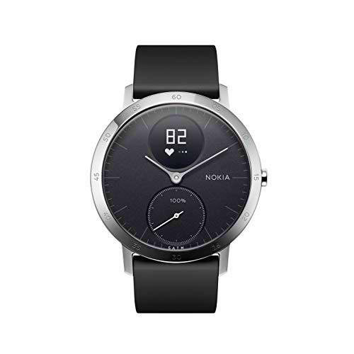 Withings Steel HR - Reloj inteligente híbrido con seguimiento de la actividad por GPS