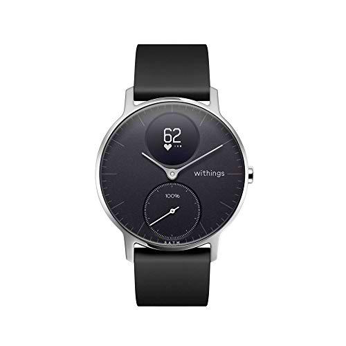 Withings Steel HR - Reloj inteligente híbrido con seguimiento de la actividad por GPS