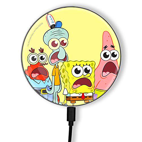 Cargador inductivo Original y Oficial de Bob Esponja