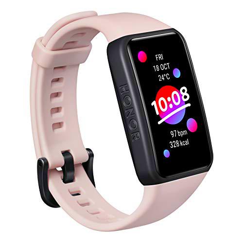 HONOR Band 6 - Activity Tracker Coral Pink, Rosado