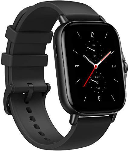 Amazfit GTS 2Reloj Inteligente Fitness 90 Modos Deportivos 5 ATM Mediciones de oxígeno 3GB Almacenamiento de Música Llamadas telefónicas Bluetooth