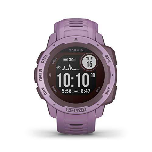 Garmin Instinct Solar, Reloj GPS resistente con carga solar