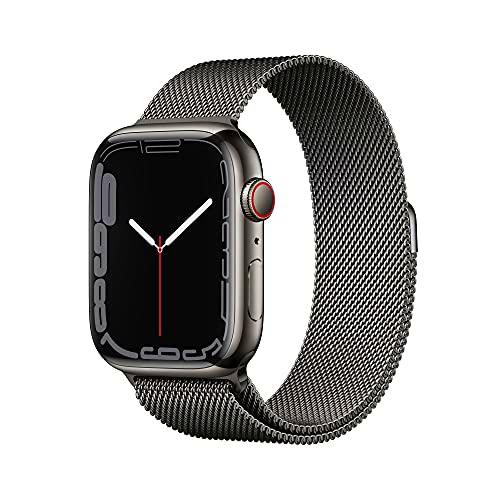 Apple Watch Series 7 (GPS + Cellular) - Caja de Acero Inoxidable en Grafito de 45 mm