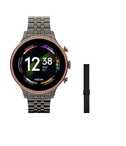 Fossil Connected Smartwatch Gen 6 para Mujer con tecnología Wear OS de Google