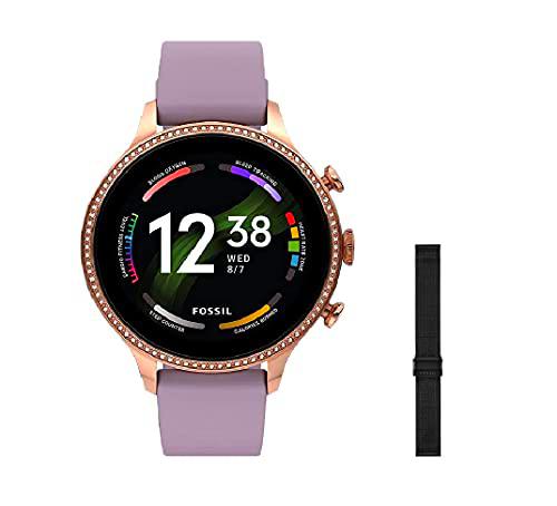 Fossil Connected Smartwatch Gen 6 para Mujer con tecnología Wear OS de Google