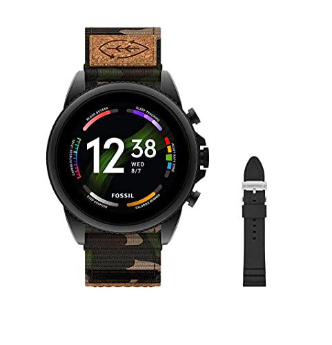 Fossil Connected Smartwatch Gen 6 para Hombre con tecnología Wear OS de Google