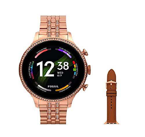 Fossil Connected Smartwatch Gen 6 para Mujer con tecnología Wear OS de Google