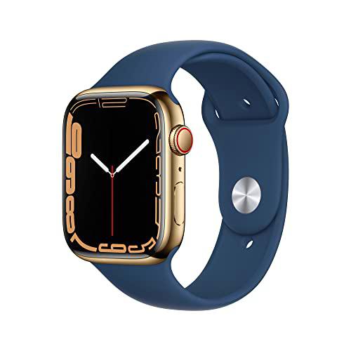 Apple Watch Series 7 (GPS + Cellular) - Caja de Acero Inoxidable en Oro de 45 mm