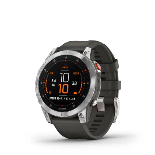 Garmin EPIX 2 - Reloj GPS Multideporte con Pantalla táctil AMOLED