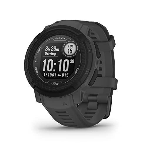 Garmin Instinct 2, dēzl Edition - Reloj inteligente resistente con GPS para transportistas profesionales, negro