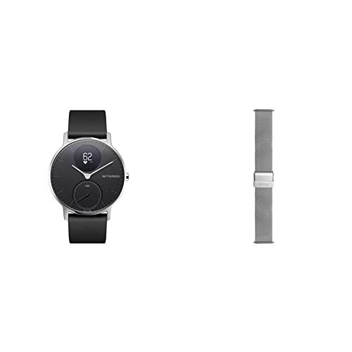 Withings Steel HR - Reloj Inteligente híbrido con Seguimiento de la Actividad por GPS