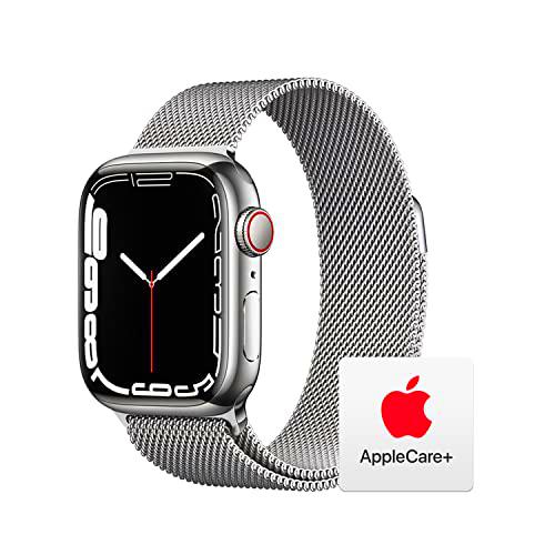 Apple Watch Series 7 (GPS + Cellular) - Caja de Acero Inoxidable en Plata de 41 mm