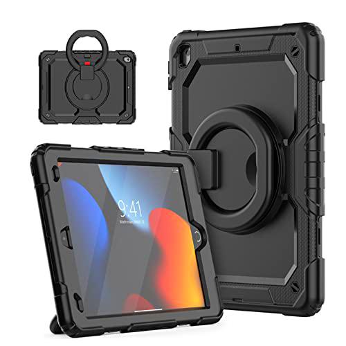 Funda para iPad Mini 6 2021 para niños,Funda Resistente a Prueba de Golpes para iPad Mini 6 con Agarre Giratorio de 360 Funda Resistente con portalápices Integrado para iPad Mini 6.generación de 8,3&quot;