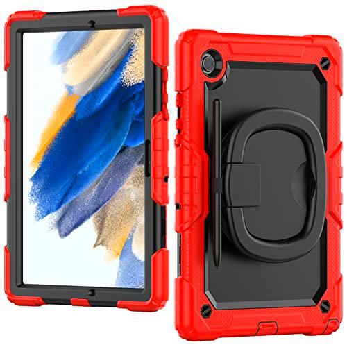 Estuche para Samsung Galaxy Tab A7 Lite con Soporte/Mango Giratorio 360 para Samsung Galaxy Tab A7 Lite 8.7&quot; 2021 (SM-T220/T225) Tablet Cases