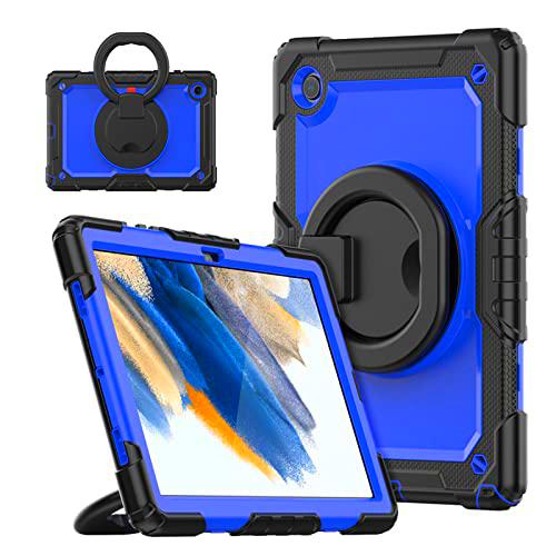 Estuche para Samsung Galaxy Tab A7 Lite con Soporte/Mango Giratorio 360 para Samsung Galaxy Tab A7 Lite 8.7&quot; 2021 (SM-T220/T225) Tablet Cases