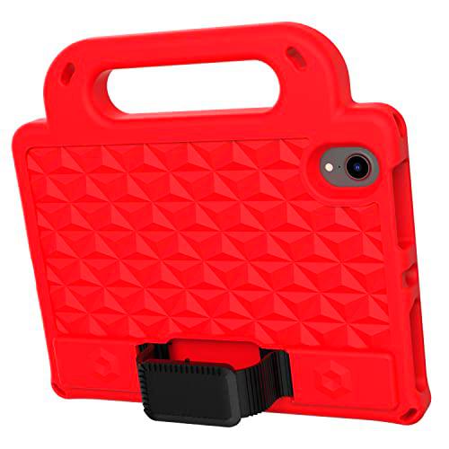 Funda para iPad Mini 6, Funda de Silicona Resistente a Prueba de Golpes con Soporte para iPad Mini 6 de 8,3 Pulgadas