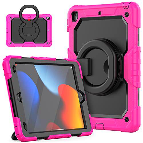 HUEZOE Funda para iPad 10,2 Pulgadas Modelo 2021/2020/2019 Modelo