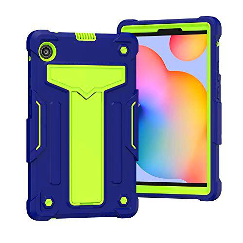 Anewone Caso para Huawei MatePad T8 8.0 Pulgadas, Cubierta de Soporte de Tableta a Prueba de amortiguadores de Servicio Pesado-Navyblue Green