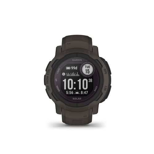 Garmin Instinct 2 Solar - Resistente reloj inteligente con GPS, Negro