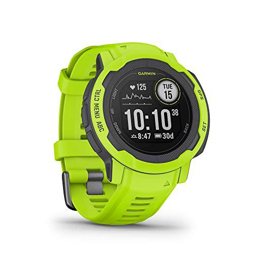 Garmin Instinct 2 - Resistente reloj inteligente con GPS, Verde lima