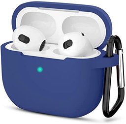 TINSOI Compatible con AirPods 3, Funda Protectora de Silicona para AirPods de Tercera generación 2021