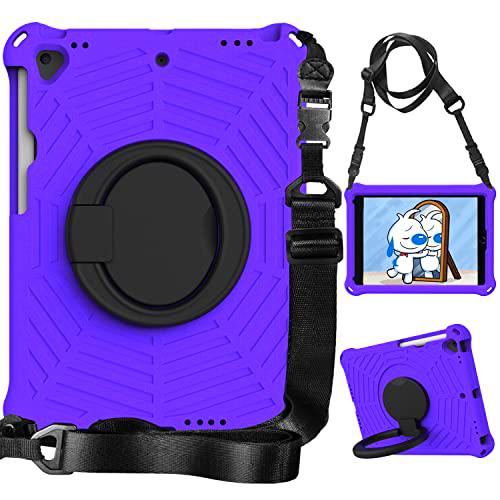 Funda para iPad 10.2 Funda para iPad de 9.ª/8.ª/7.ª generación 2021/2020/2019 Funda EVA con rotación de 360º Soporte Ligero a Prueba de Golpes Funda Resistente