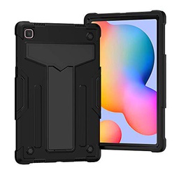 Anewone Fonda para Galaxy Tab A7, Pesado Resistente Hybry Body Hybrid-Shock-Propope SM-T500/T505/T507-black