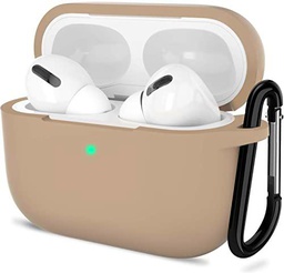 TINSOI Compatible con AirPods Pro, Funda Protectora de Silicona Compatible con AirPods Pro (2019)