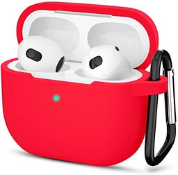 TINSOI Compatible con AirPods 3, Funda Protectora de Silicona para AirPods de Tercera generación 2021