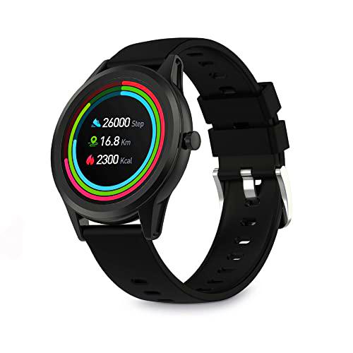 KSIX Reloj Inteligente Globe Multideporte. Smartwatch Táctil 1.28&quot;