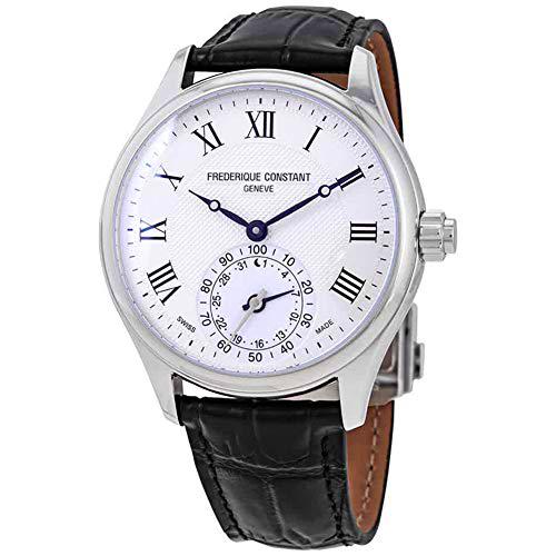 Frédérique Constant Reloj Analógico para Hombre de Cuarzo Suizo con Correa en Cuero FC-285MC5B6