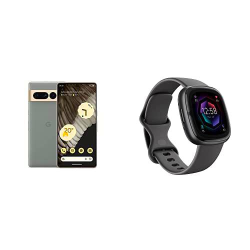 Google Pixel 7 Pro + Fitbit Sense 2 Smartwatch