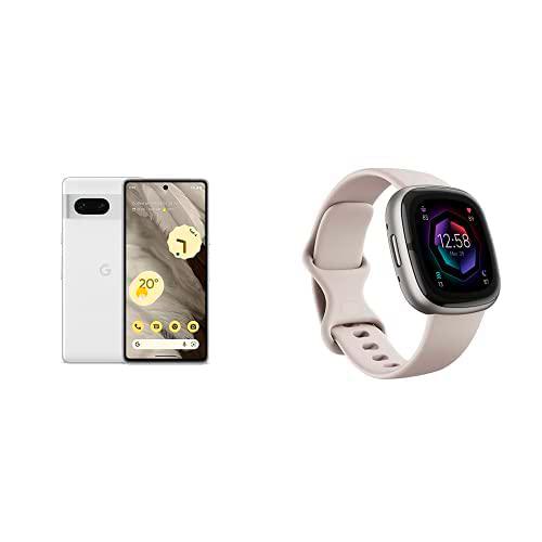 Google Pixel 7 + Fitbit Sense 2 Smartwatch