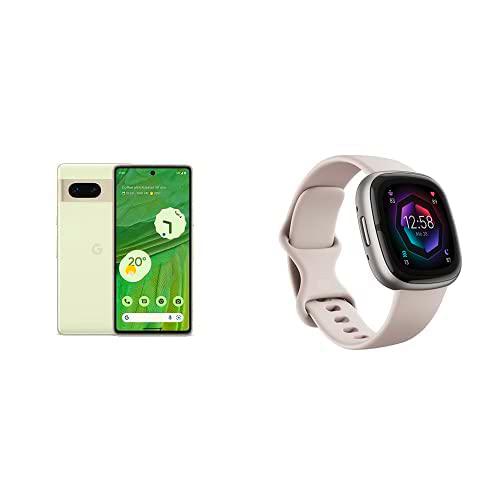 Google Pixel 7 + Fitbit Sense 2 Smartwatch