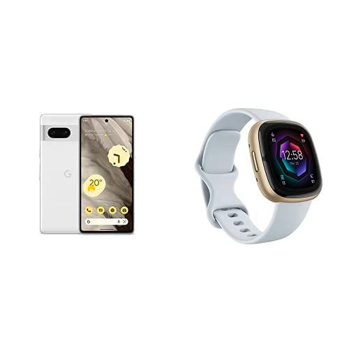 Google Pixel 7 + Fitbit Sense 2 Smartwatch