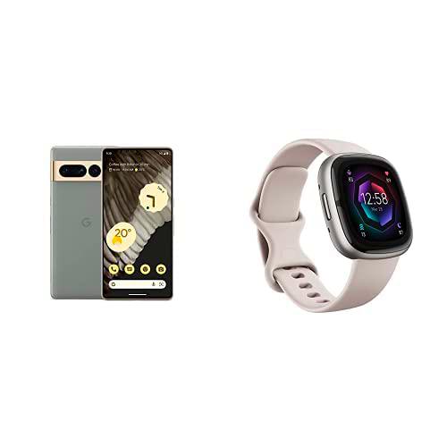 Google Pixel 7 Pro + Fitbit Sense 2 Smartwatch