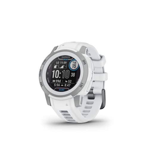 Garmin Instinct 2S Solar Surf, Reloj inteligente con GPS resistente al agua