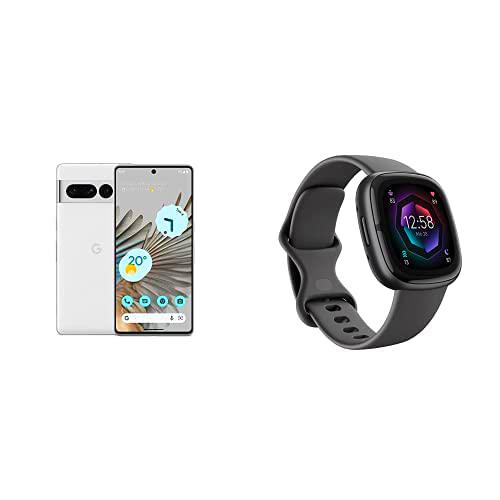 Google Pixel 7 Pro + Fitbit Sense 2 Smartwatch