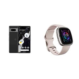 Google Pixel 7 + Fitbit Sense 2 Smartwatch