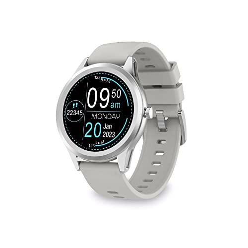 KSIX Reloj Inteligente Globe Multideporte. Smartwatch Táctil 1.28&quot;