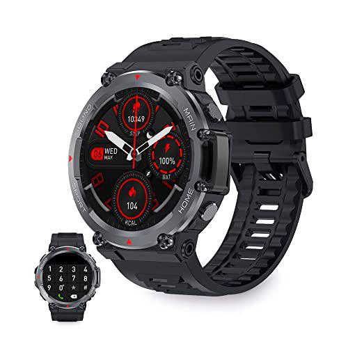 KSIX Reloj Inteligente Oslo Multideporte, Smartwatch Táctil 1,5&quot;