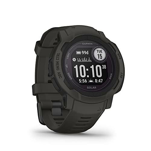 Garmin Instinct 2 Solar Reacondicionado, Reloj Inteligente con GPS Resistente al Agua