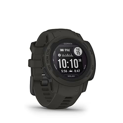 Garmin Instinct 2S Solar Reacondicionado, Reloj Inteligente con GPS Resistente al Agua