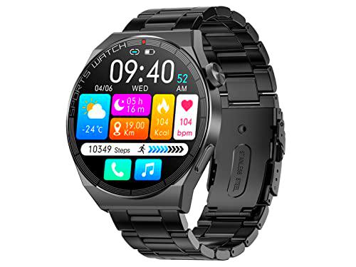 Wegeek Reloj Inteligente con FUNCIÓN DE Llamada Bluetooth IP67 Trevi T-FIT 300 Call Negro