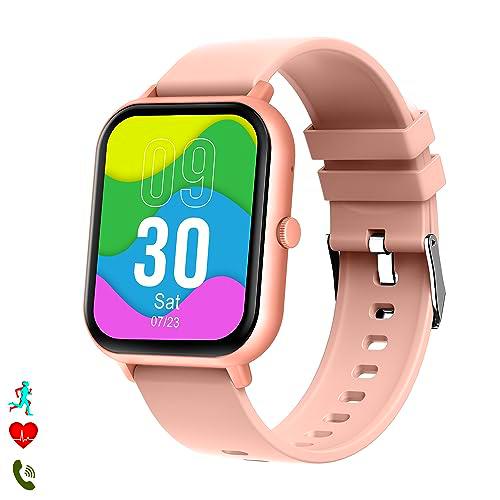 DAM Smartwatch ZL54C con Pantalla de 1,8 HR, Monitor de tensión y de O2