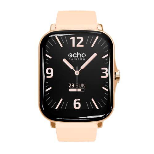 Echo Rainbow Reloj Inteligente Skin Pink, Funciones Deporte