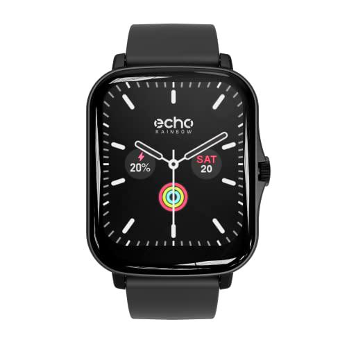 Echo Rainbow Reloj Inteligente Shark Negro, Funciones Deporte