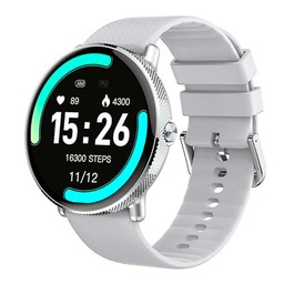 Smartwatch Cool Pantalla AMOLED Forever Silicona Gris (Llamadas